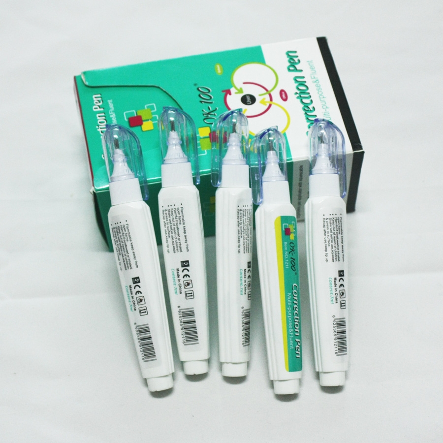 Correction Fluid 1211 Correction Pen Student Office Correction Fluid