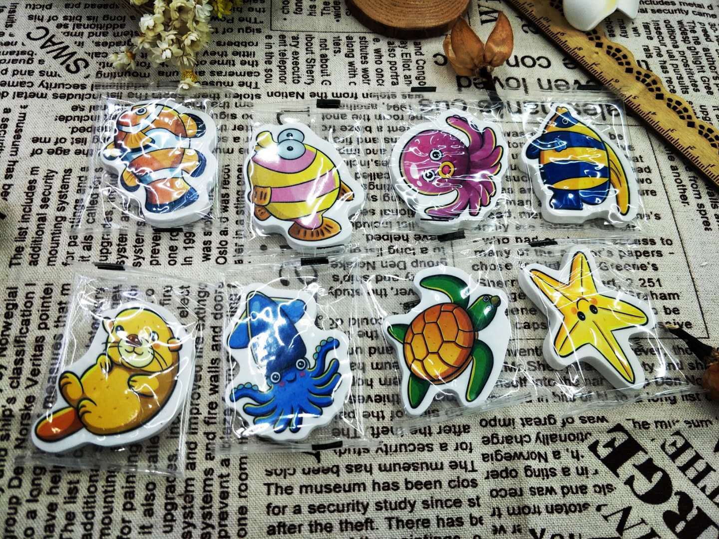 Animal Marine Cartoon Plane Eraser Cute Rubber Primary School Student School Supplies Stationery Wholesale Animal Marine Cartoon Plane Eraser Cute Rubber Primary School Student School Supplies Stationery Wholesale