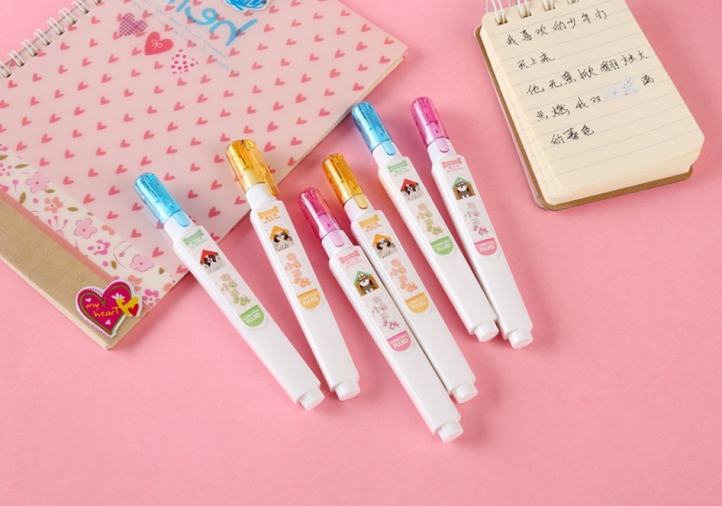 Cartoon Creative Correction Fluid Student Safety Correction Fluid Steel Head Pen Type Correction Fluid Stationery Cartoon Creative Correction Fluid Student Safety Correction Fluid Steel Head Pen Type Correction Fluid Stationery