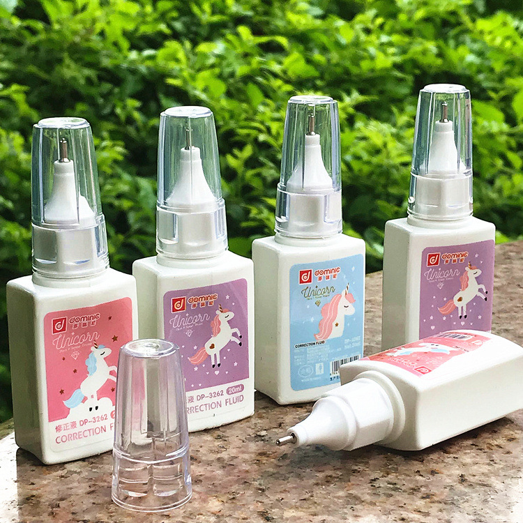 3262 Cartoon Correction Fluid Internet Celebrity Unicorn Correction Fluid Children's Graffiti Seamless Correction Fluid