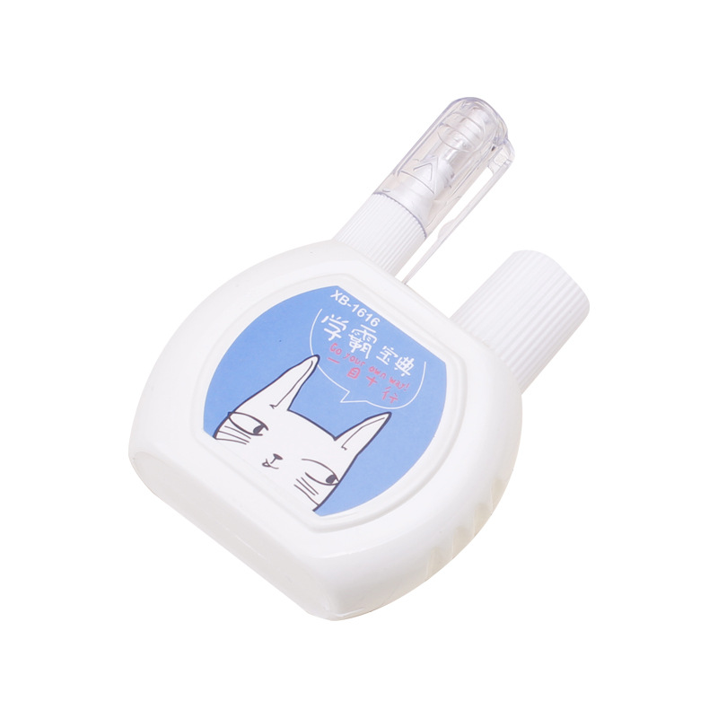 Correction Fluid Brush DualUse Correction Fluid 20Ml NonToxic QuickDrying Word Removal Liquid Student Stationery
