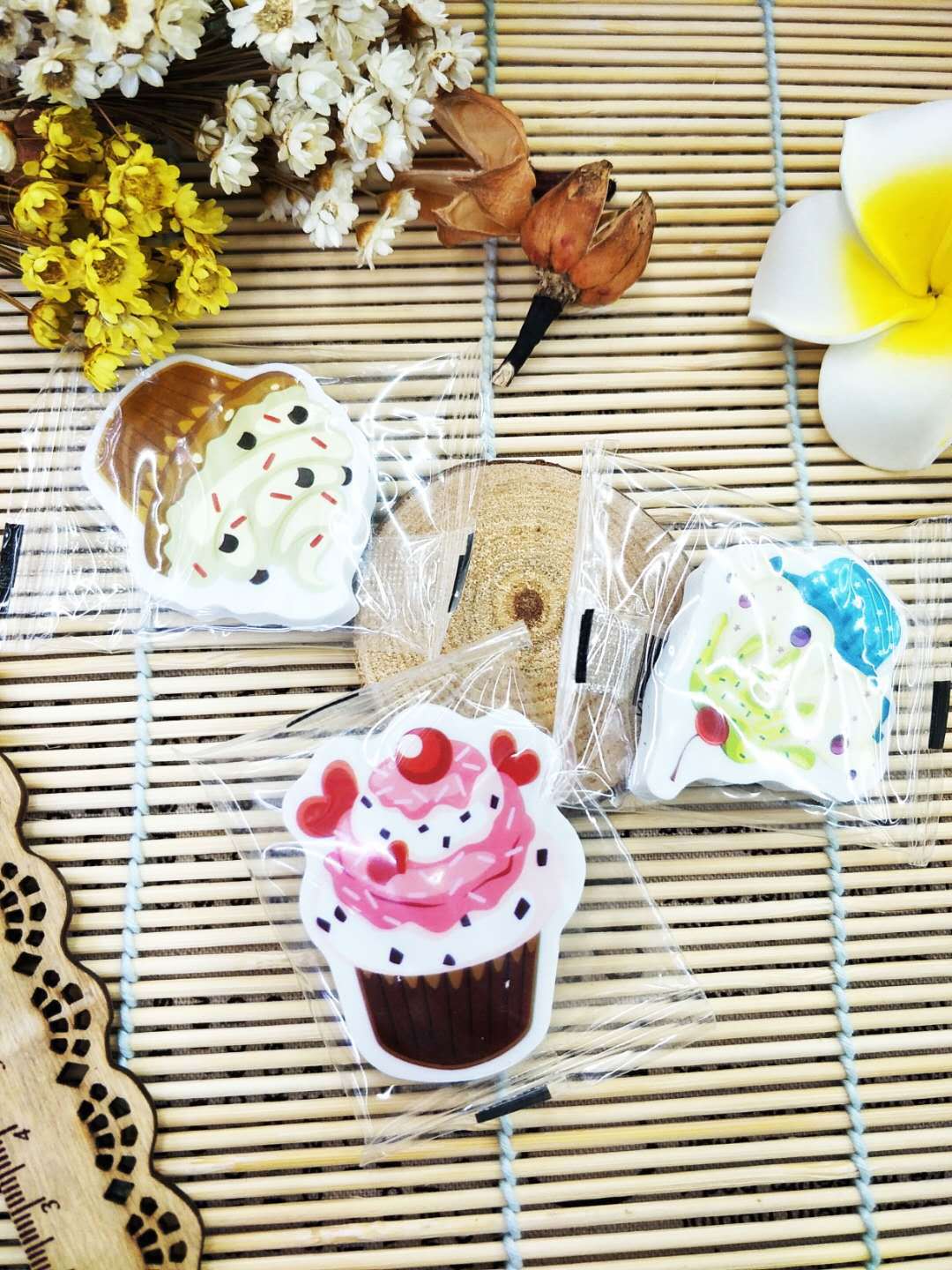 Cake Dessert Flat Eraser Cute Rubber Primary School Student School Supplies Stationery Wholesale Cake Dessert Flat Eraser Cute Rubber Primary School Student School Supplies Stationery Wholesale