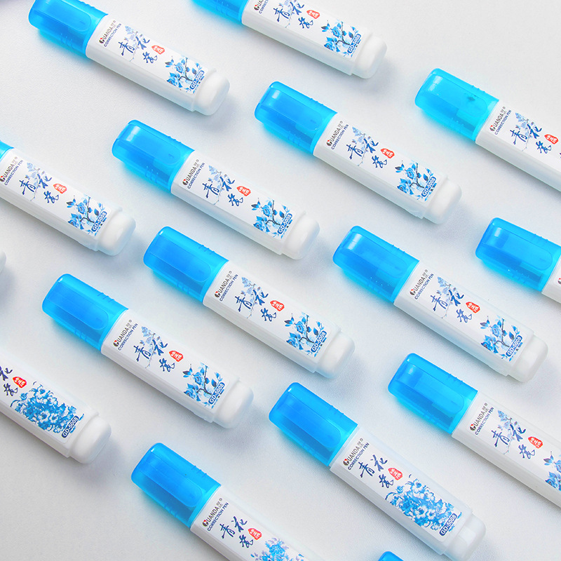 Cartoon Correction Fluid Correction Fluid Student Steel Head Correction Fluid Study Stationery Pen Shape Correction Fluid Wholesale