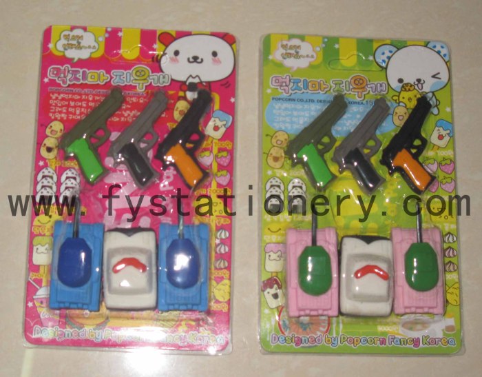 Toy Eraser auto combination rubber factory outlet Toy Eraser auto combination rubber factory outlet