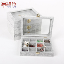 Vituo creative vertical shape acrylic display eyebrow pencil eyeliner pen, ball pen display props jewelry rack