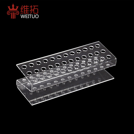 Vituo creative vertical shape acrylic display eyebrow pencil eyeliner pen, ball pen display props jewelry rack