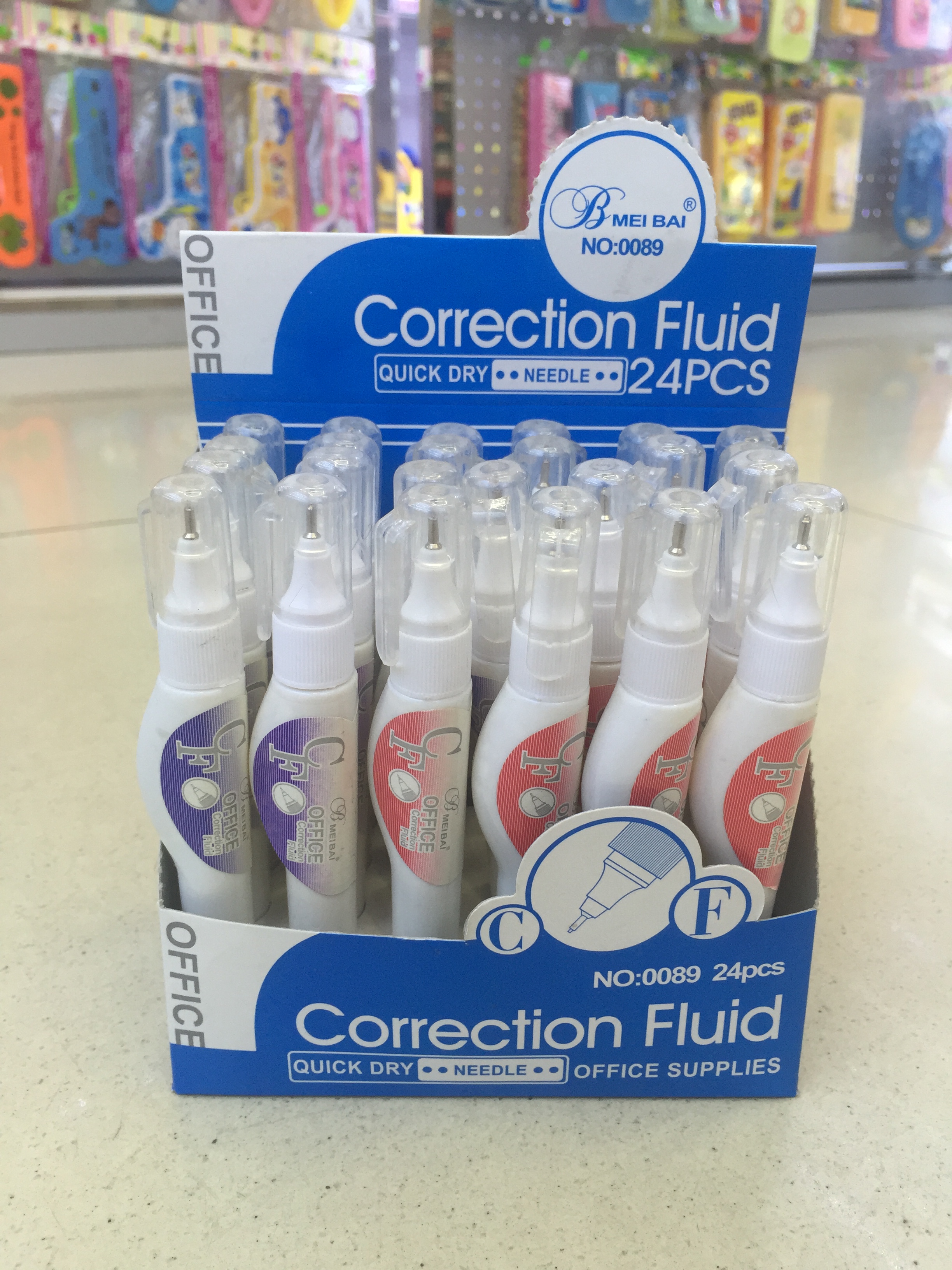 Guangdong new ye stationery stationary correction fluid