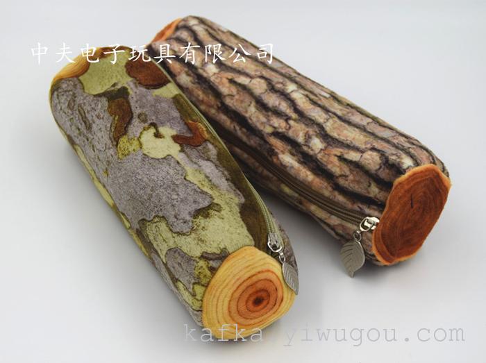 Creative wood pencil tree bag pouch pencil case stationery Creative wood pencil tree bag pouch pencil case stationery