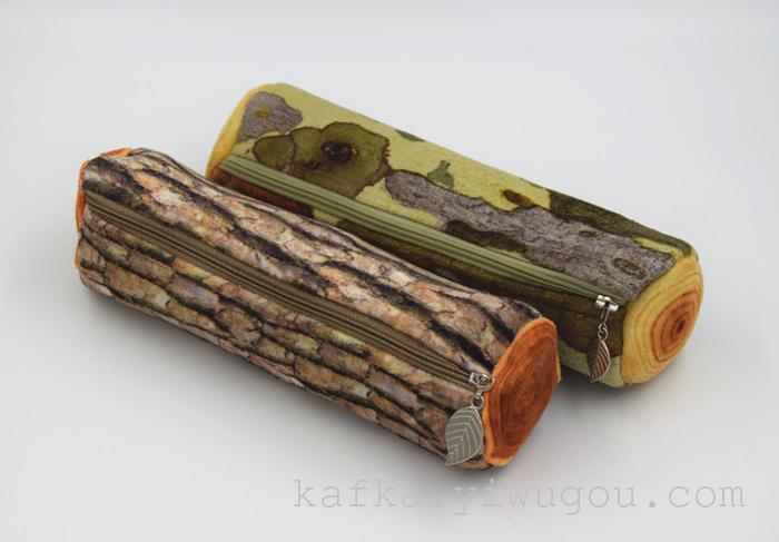 Creative wood pencil tree bag pouch pencil case stationery Creative wood pencil tree bag pouch pencil case stationery