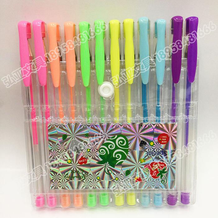 Color pen highlighter fluorescent color metal color color cream powder Color pen highlighter fluorescent color metal color color cream powder