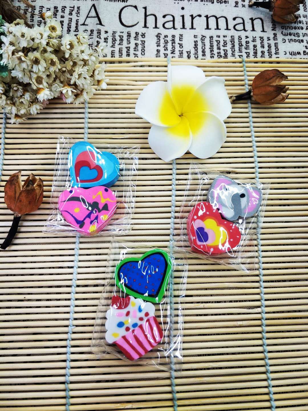 Creative Cute Cartoon Eraser Student School Supplies Eraser Factory Direct Sales