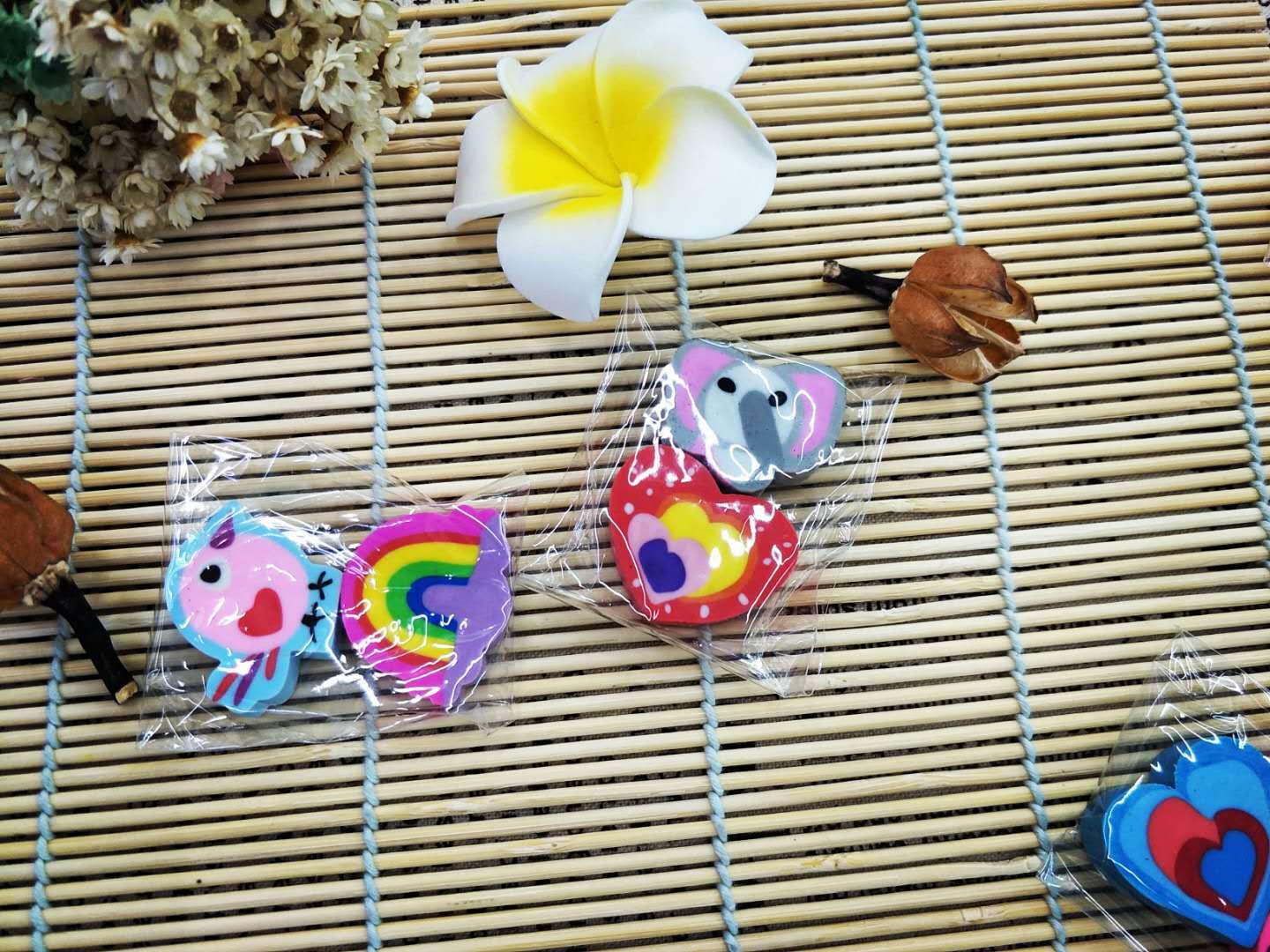Creative Cute Cartoon Eraser Student School Supplies Eraser Factory Direct Sales