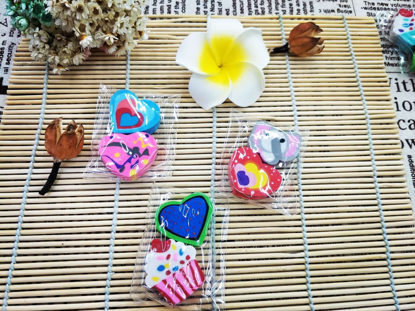 Creative Cute Cartoon Eraser Student School Supplies Eraser Factory Direct Sales