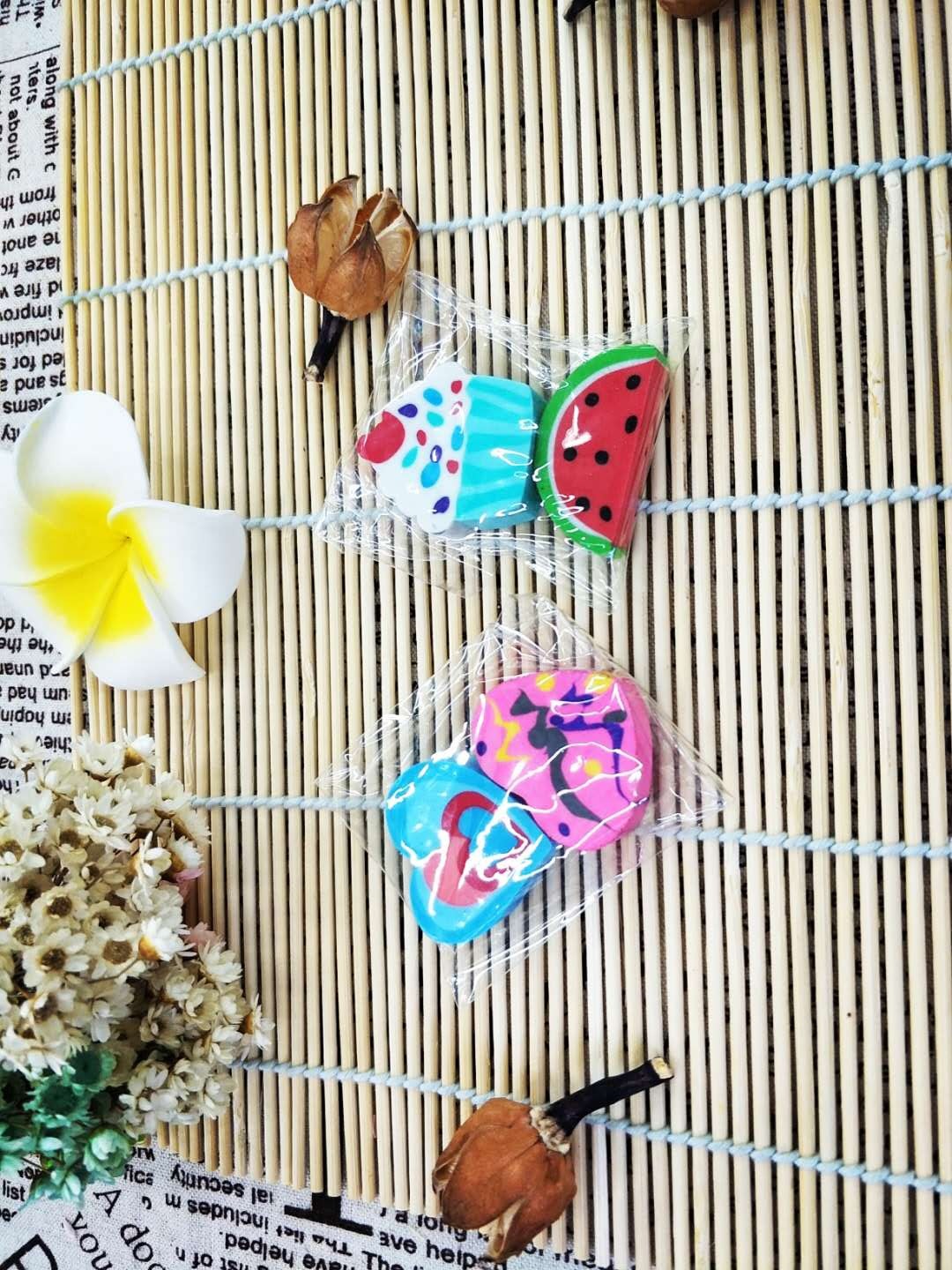 Creative Cute Cartoon Eraser Student School Supplies Eraser Factory Direct Sales
