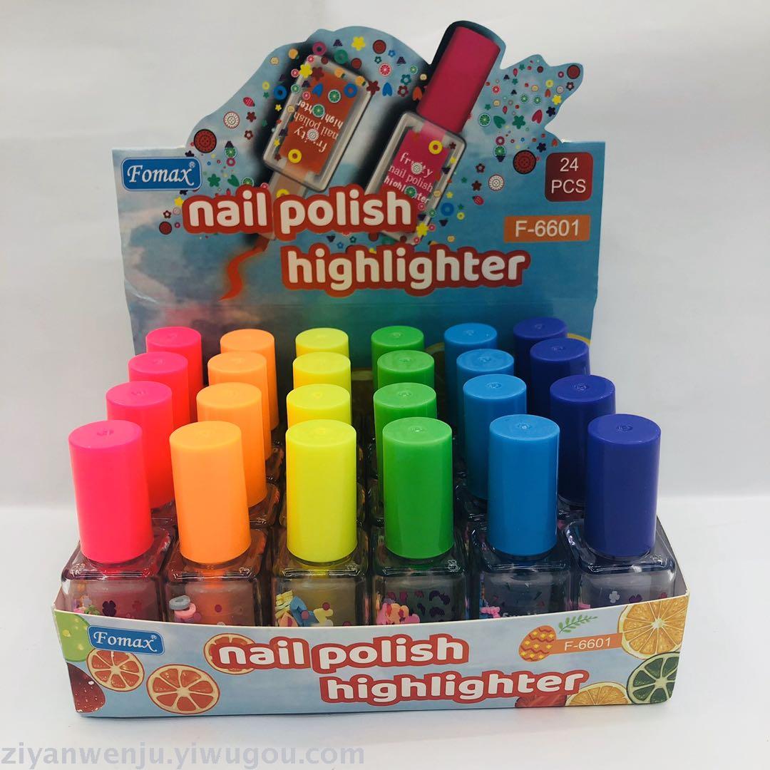 Nail polish highlighter color graffiti pen multicolor style pen advertising pen gift pen Nail polish highlighter color graffiti pen multicolor style pen advertising pen gift pen