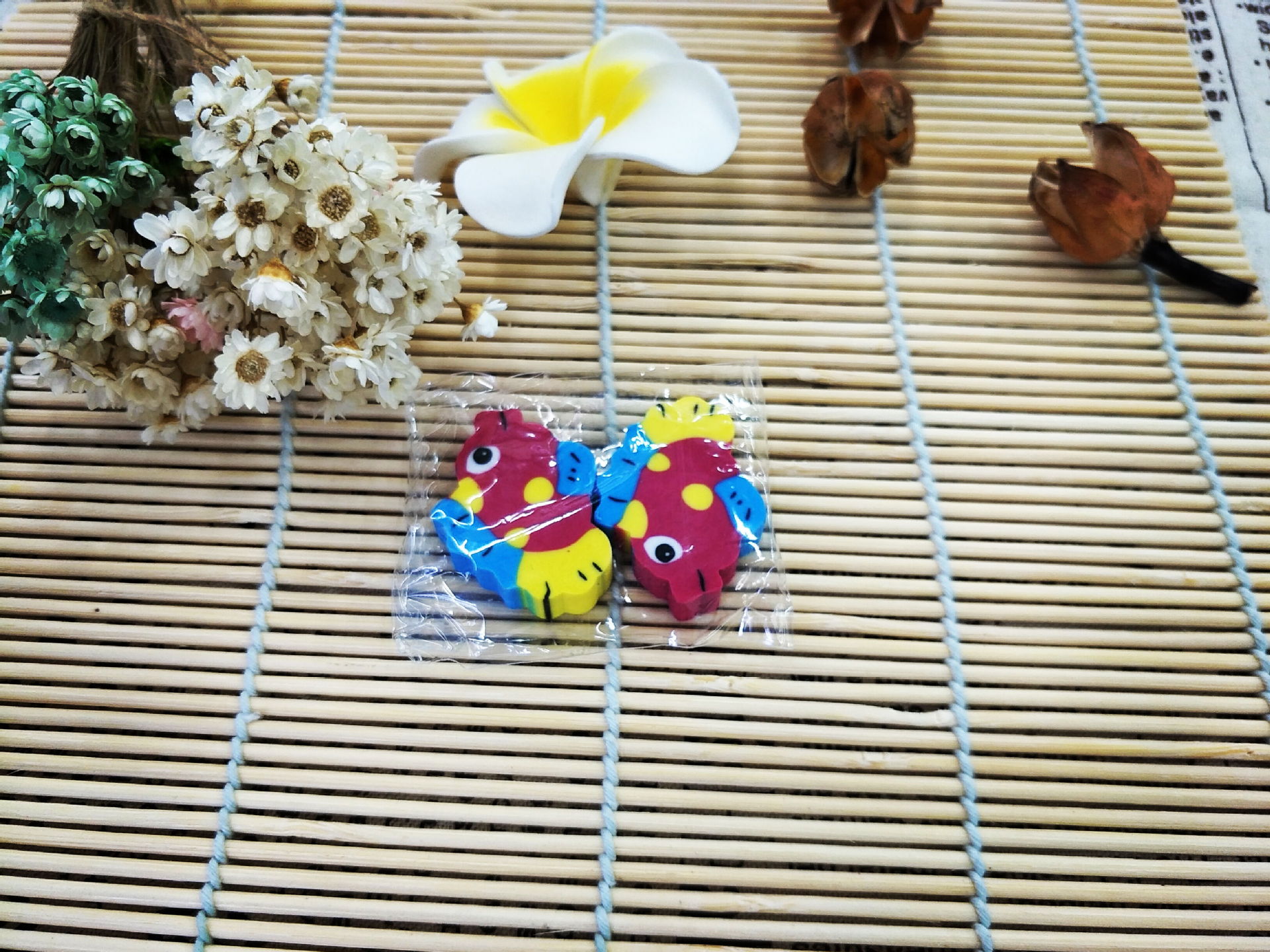 Creative Cartoon Color Marine Animal Eraser Student School Supplies Eraser Factory Direct Sales Wholesale