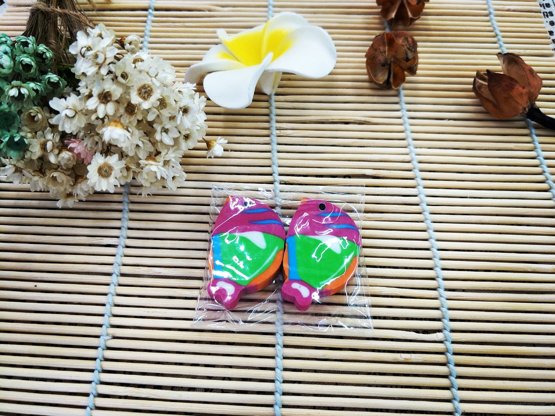 Creative Cartoon Color Marine Animal Eraser Student School Supplies Eraser Factory Direct Sales Wholesale