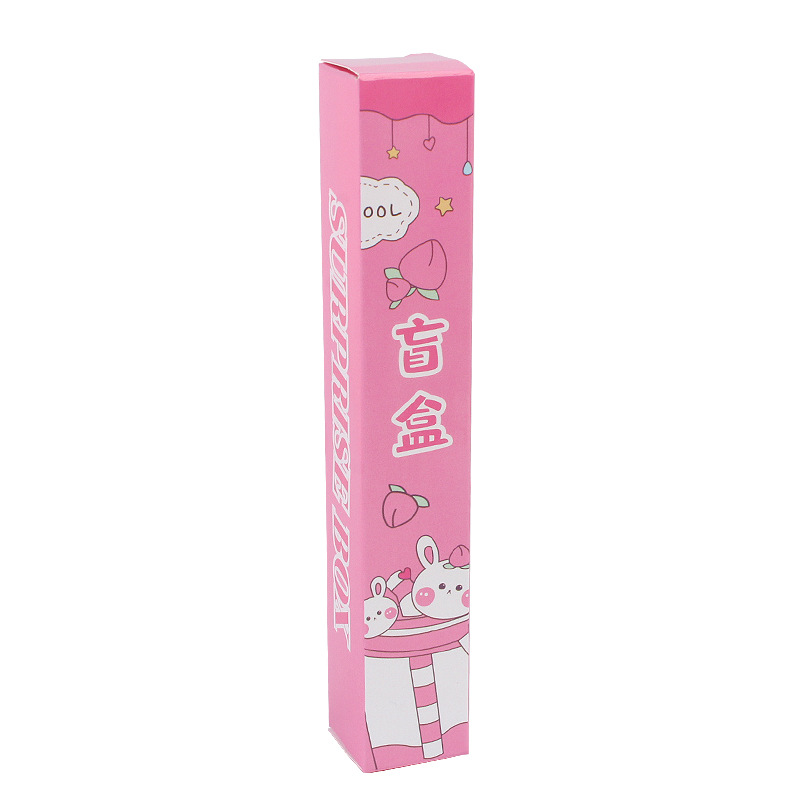 Creative Cartoon Lucky Blind Box Pen Gel Pen Surprise Box Cute Sticker Student Stationery Blind Box Wholesale