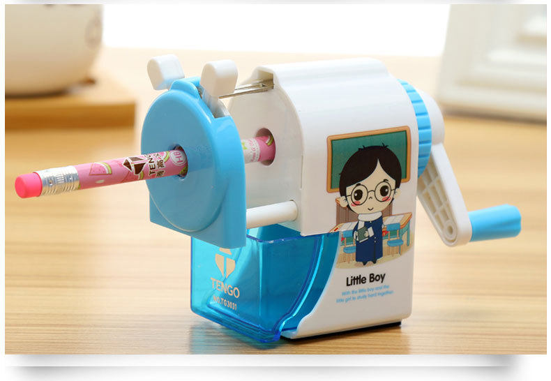 New children's school supplies direct sale tenggao 3031 prince and princess hand pencil sharpener sharpener pensharpener
