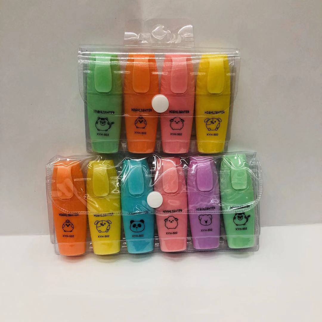 Mini candy colored highlighter macaron light Mimi marker