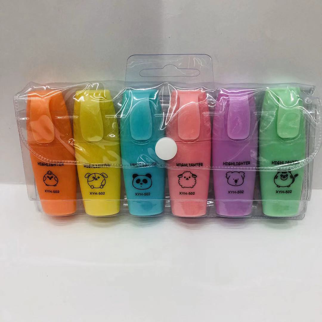 Mini candy colored highlighter macaron light Mimi marker