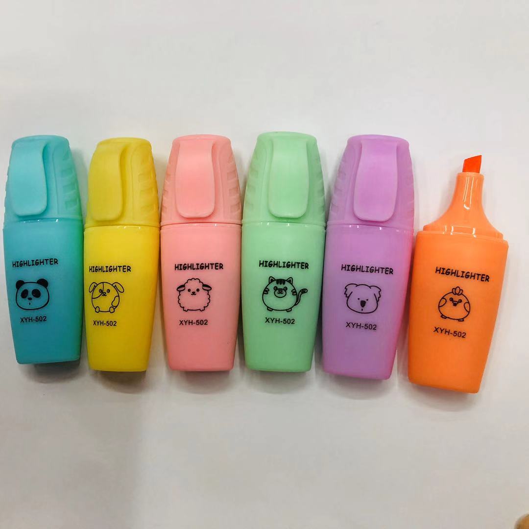 Mini candy colored highlighter macaron light Mimi marker