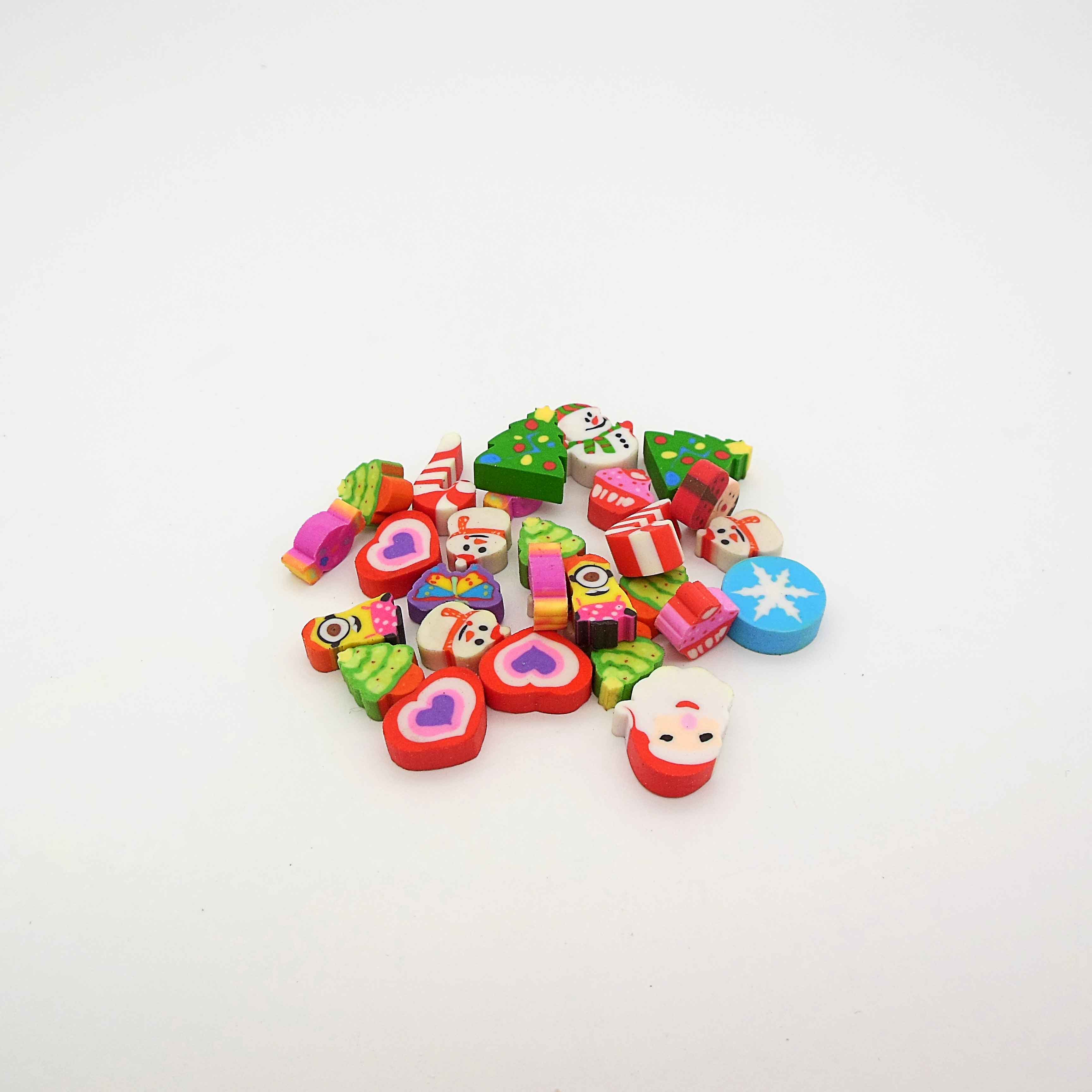 Cute Mini cartoon Multicolor eraser 