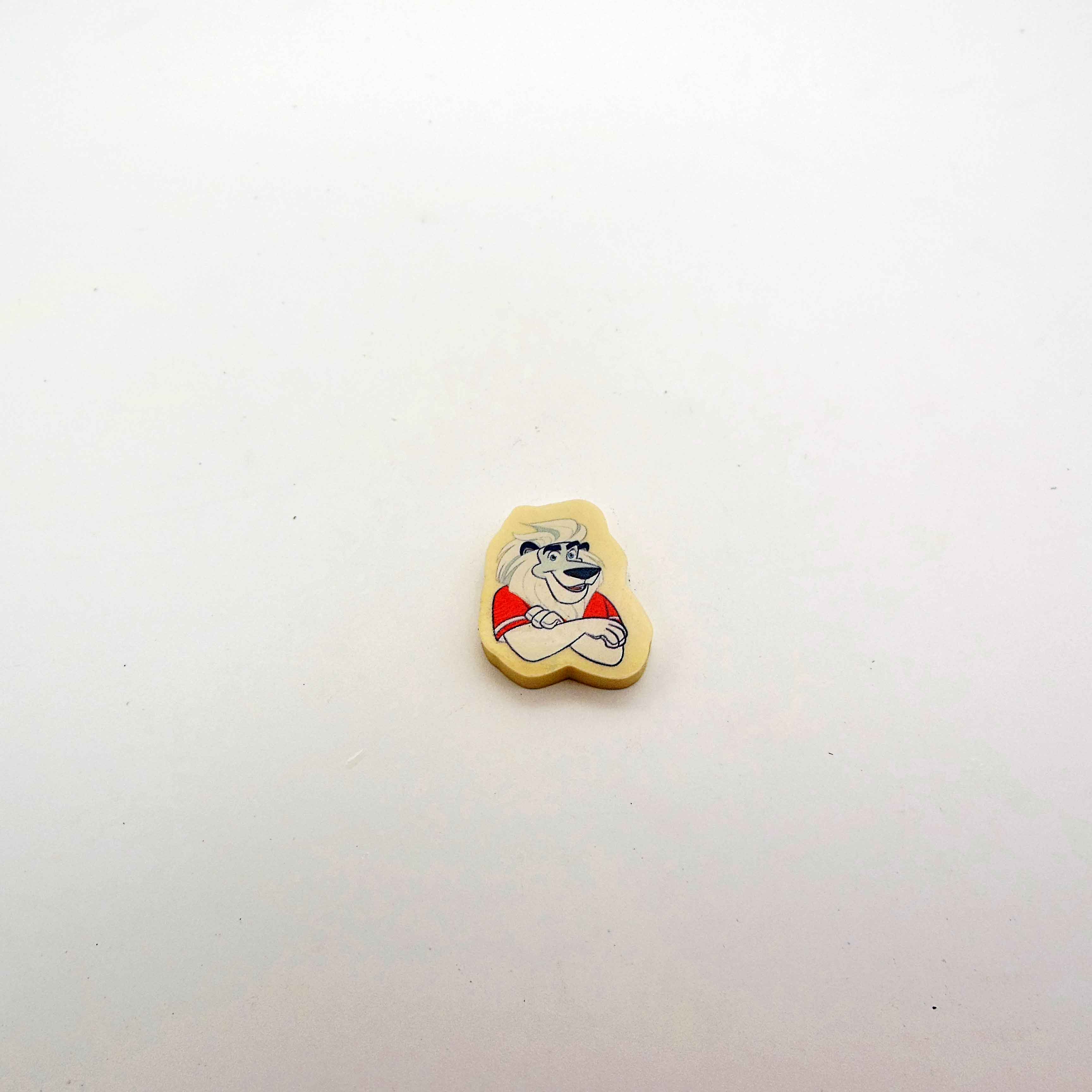 four cartoon animal Thermal transfer eraser set