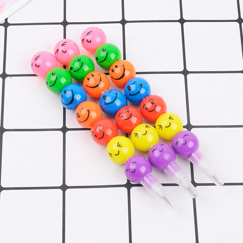 Factory Direct Sales Colorful Sugar Gourd Pencil Japanese and Korean Creative Stationery Cute Sharpening-Free Pen Student Wholesale Prizes