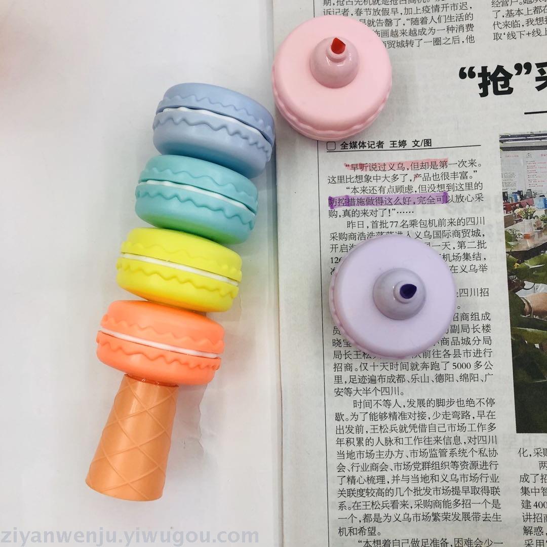 Popsicle highlighter sugar gourd highlighter marker marker pen color marker pen Popsicle highlighter sugar gourd highlighter marker marker pen color marker pen