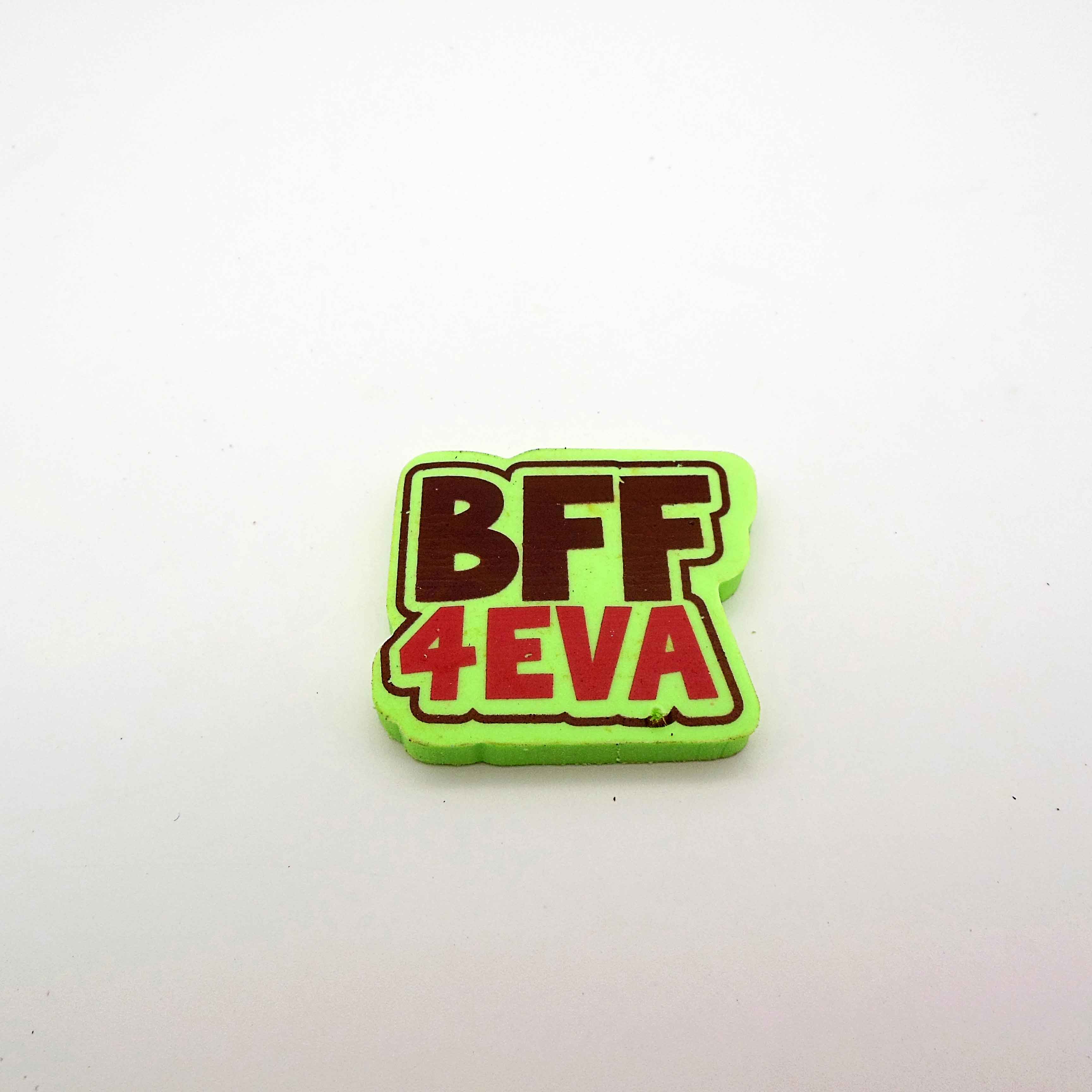 four  text Tyermal transfer eraser set