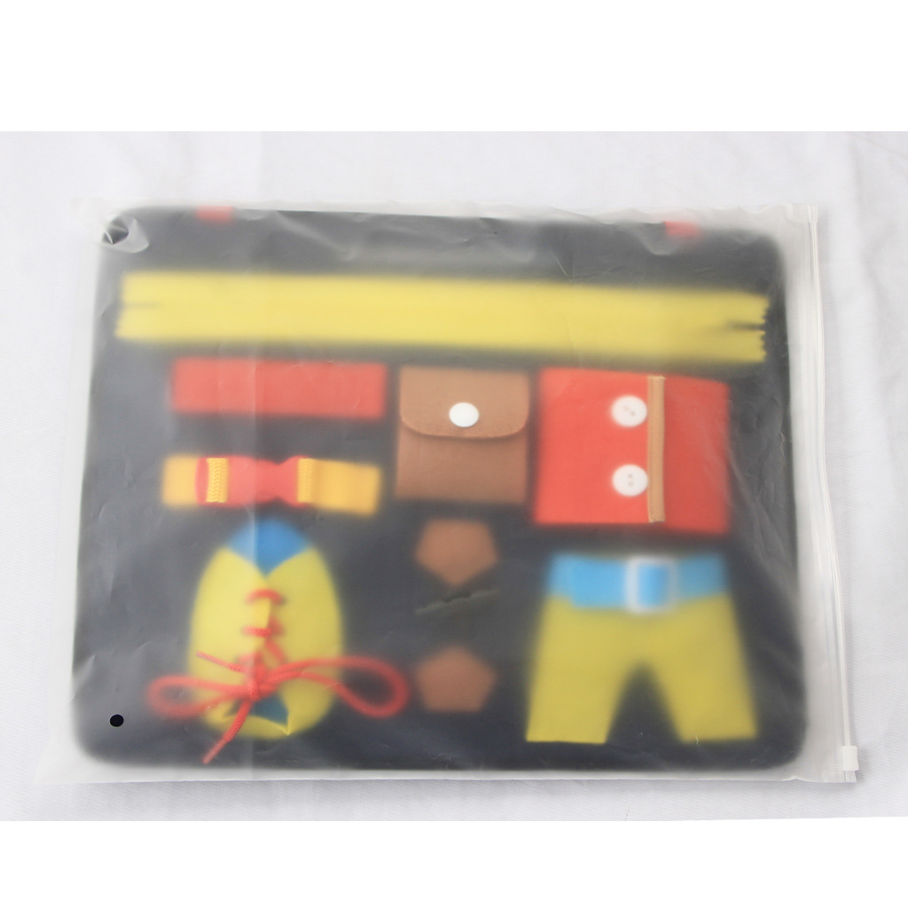 New Dressing Learning Board Infant Early Education Cloth Book Toys Children Education Satchel Kindergarten Teaching Aids New Dressing Learning Board Infant Early Education Cloth Book Toys Children Education Satchel Kindergarten Teaching Aids