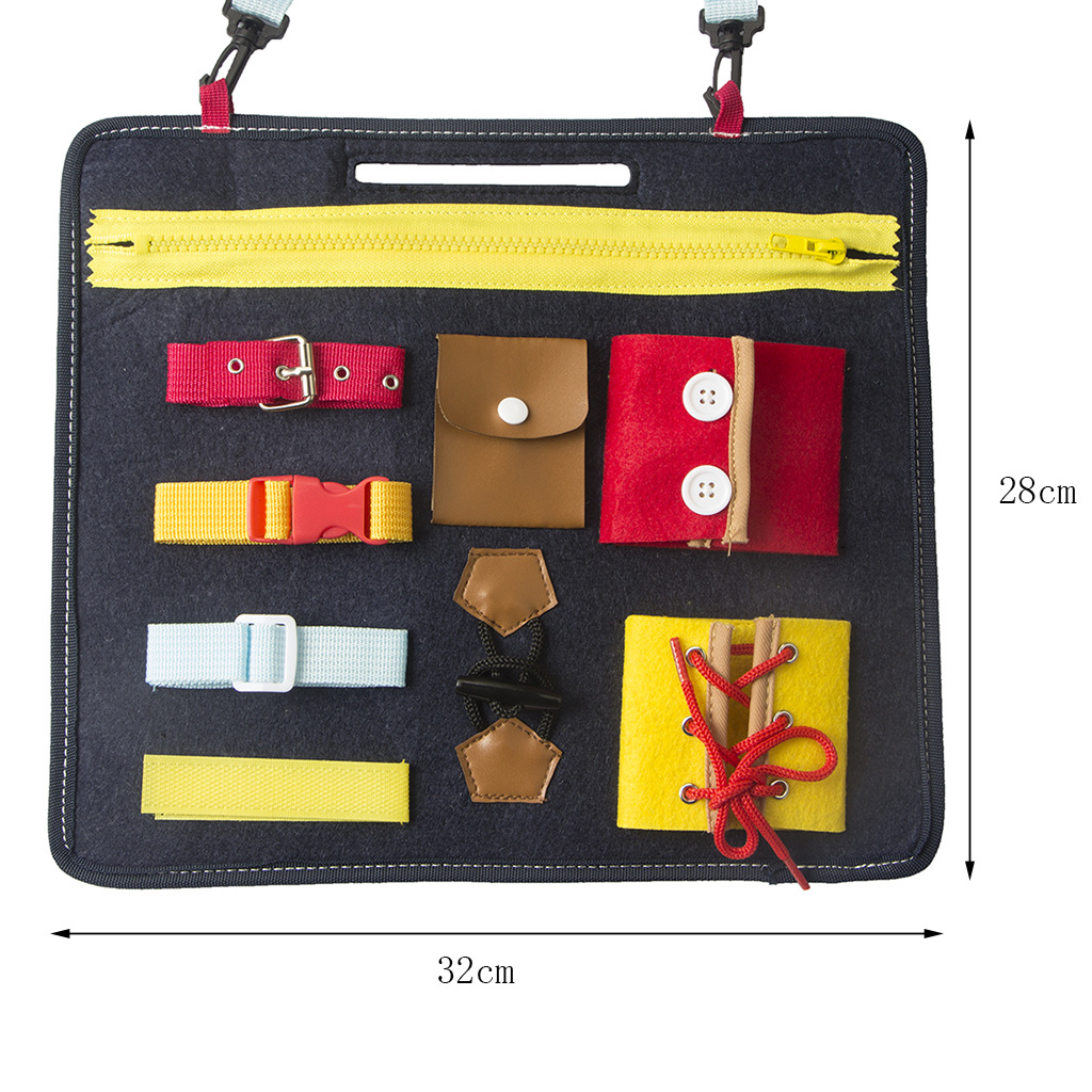 New Dressing Learning Board Infant Early Education Cloth Book Toys Children Education Satchel Kindergarten Teaching Aids New Dressing Learning Board Infant Early Education Cloth Book Toys Children Education Satchel Kindergarten Teaching Aids