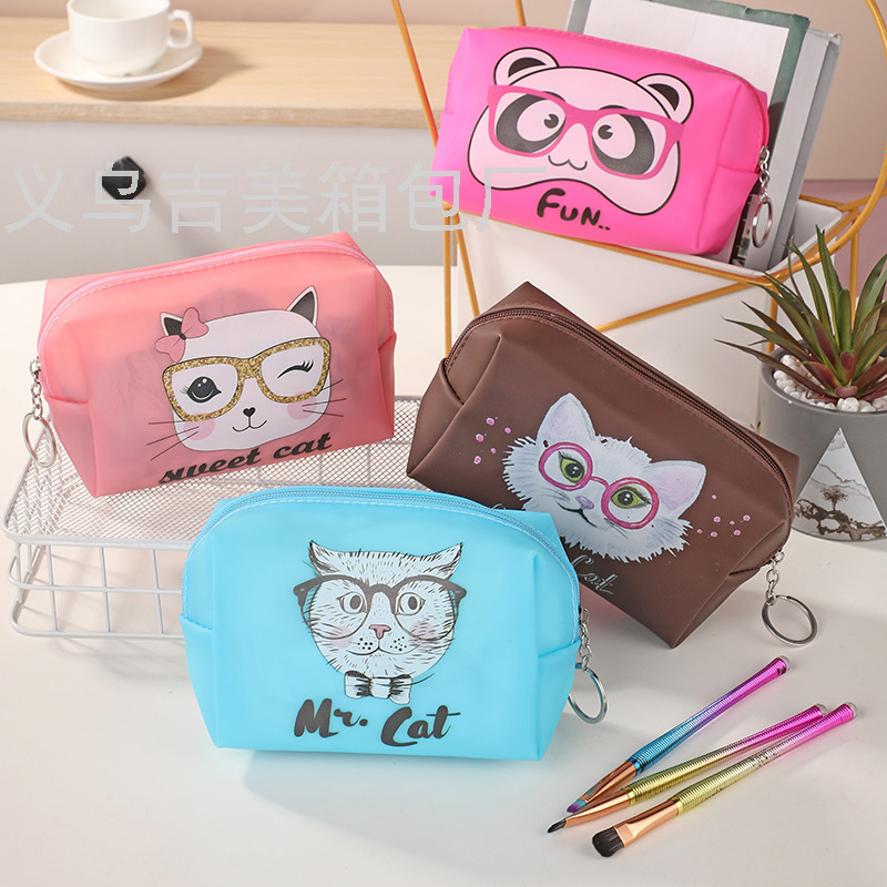   Sales Cartoon Children&#039;s Pencil Case Multifunctional Travel Storage Bag Portable Cute Portable Waterproof Cosmetic Bag