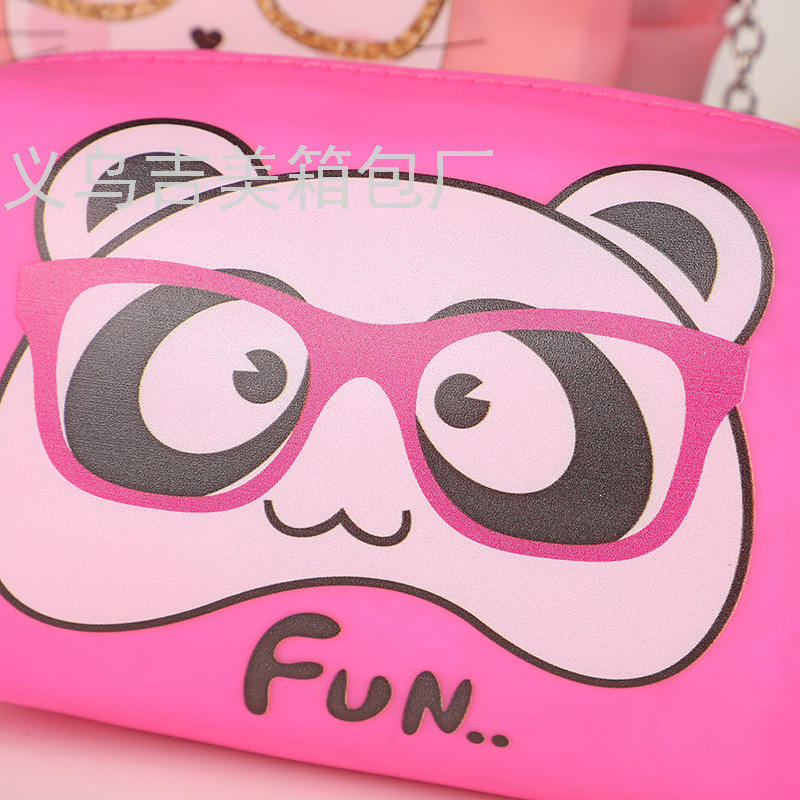   Sales Cartoon Children&#039;s Pencil Case Multifunctional Travel Storage Bag Portable Cute Portable Waterproof Cosmetic Bag