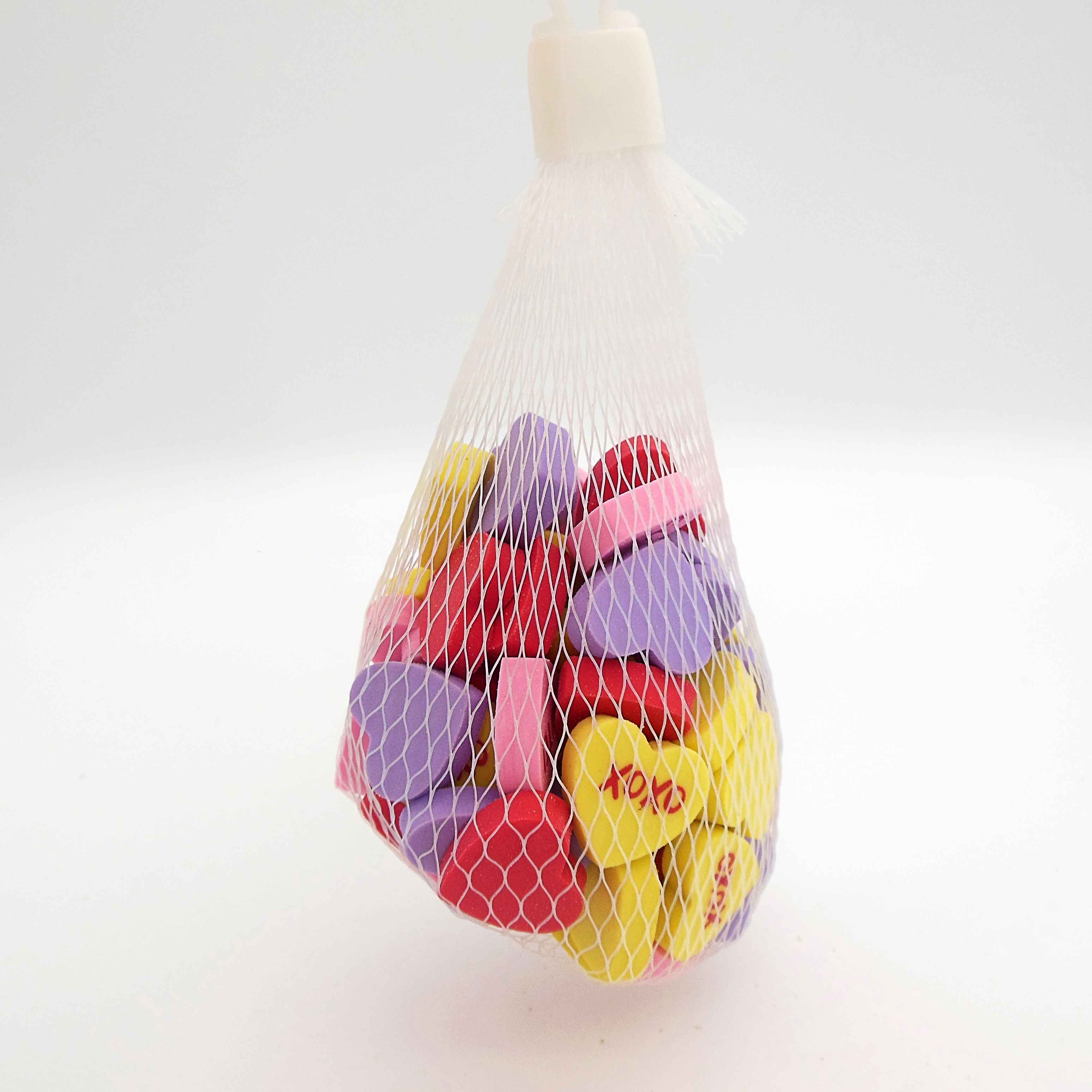Many heart shape Thermal transfer eraser set