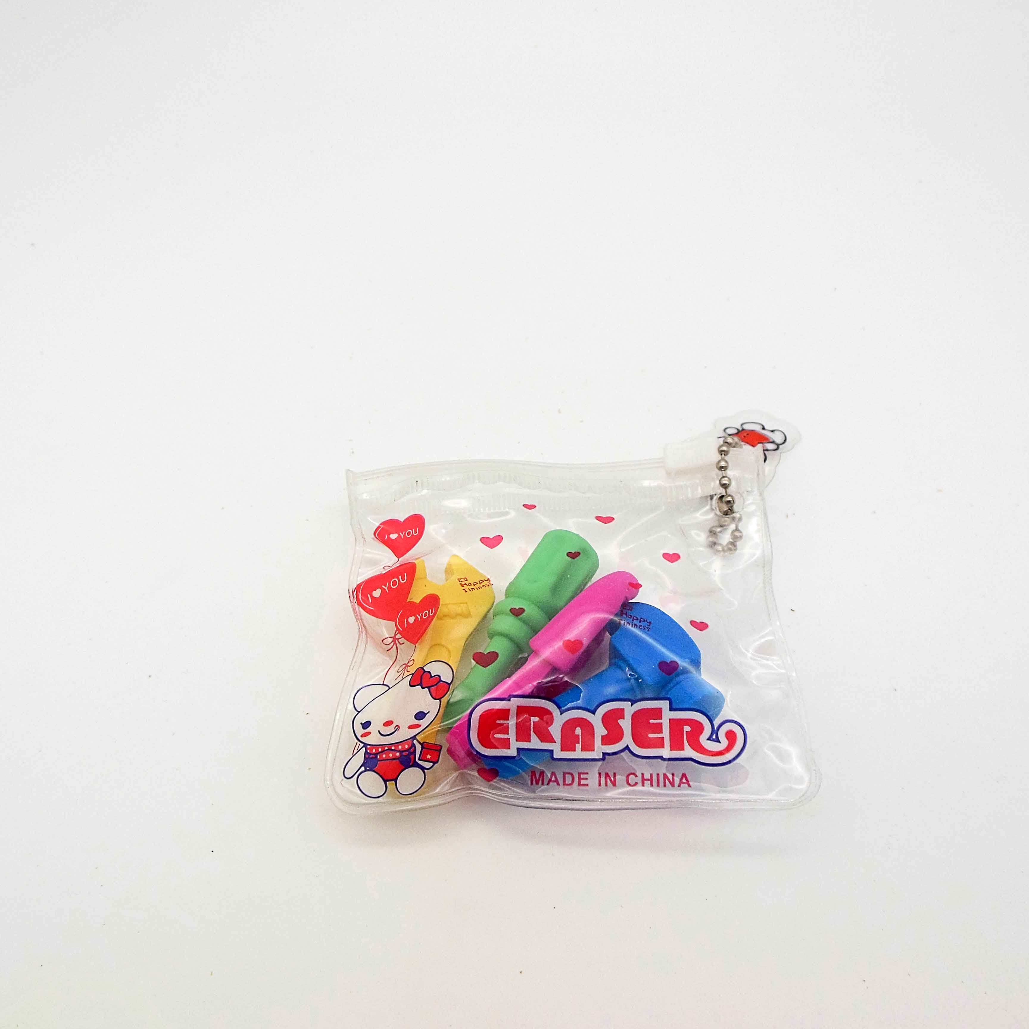 Four tool series 3D eraser set