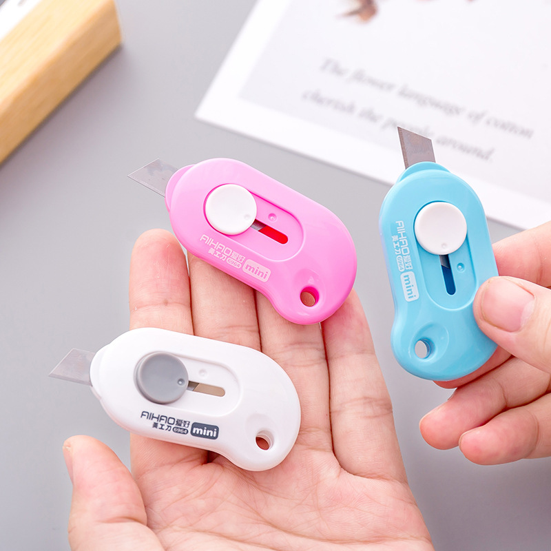 Creative Mini Art Knife High Quality Alloy Steel Disassembly Knife Portable Paper Cutter Stationery Student Gift