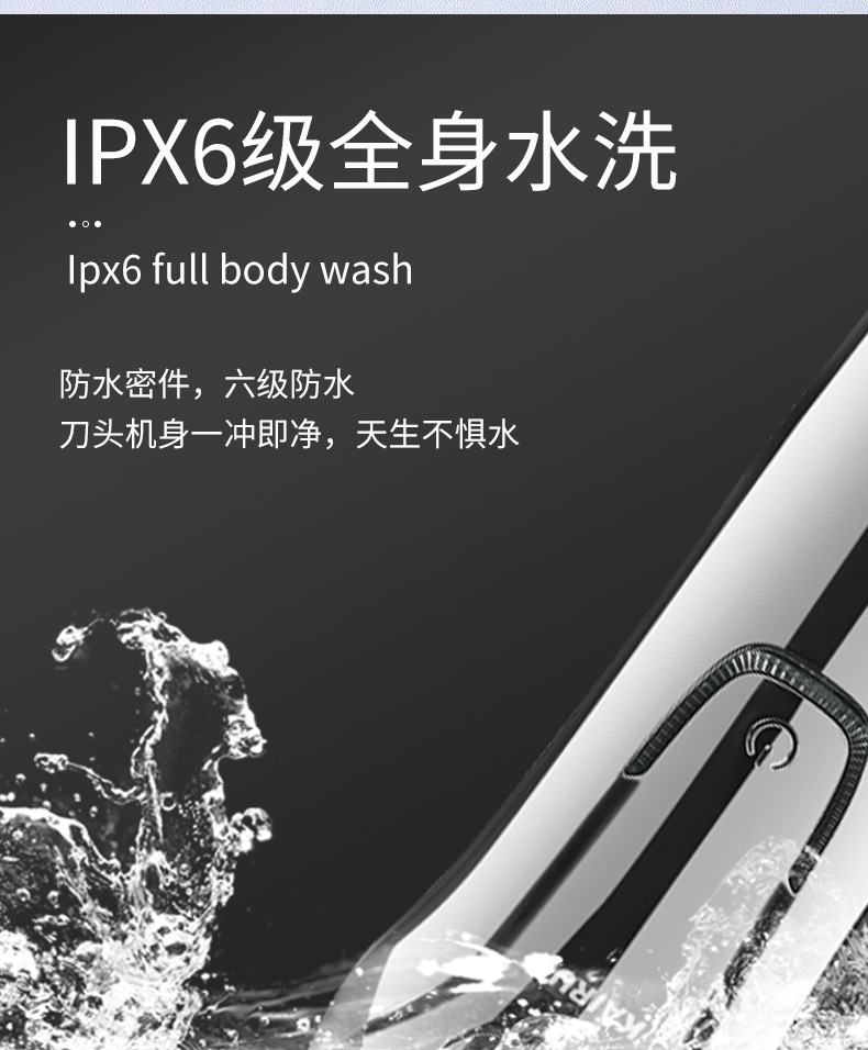 Factory Wholesale Floating Three Cutter Head 4D Electric Shaver Cross-Border Men's Fully Washable Shaver Rechargeable Factory Wholesale Floating Three Cutter Head 4D Electric Shaver Cross-Border Men's Fully Washable Shaver Rechargeable