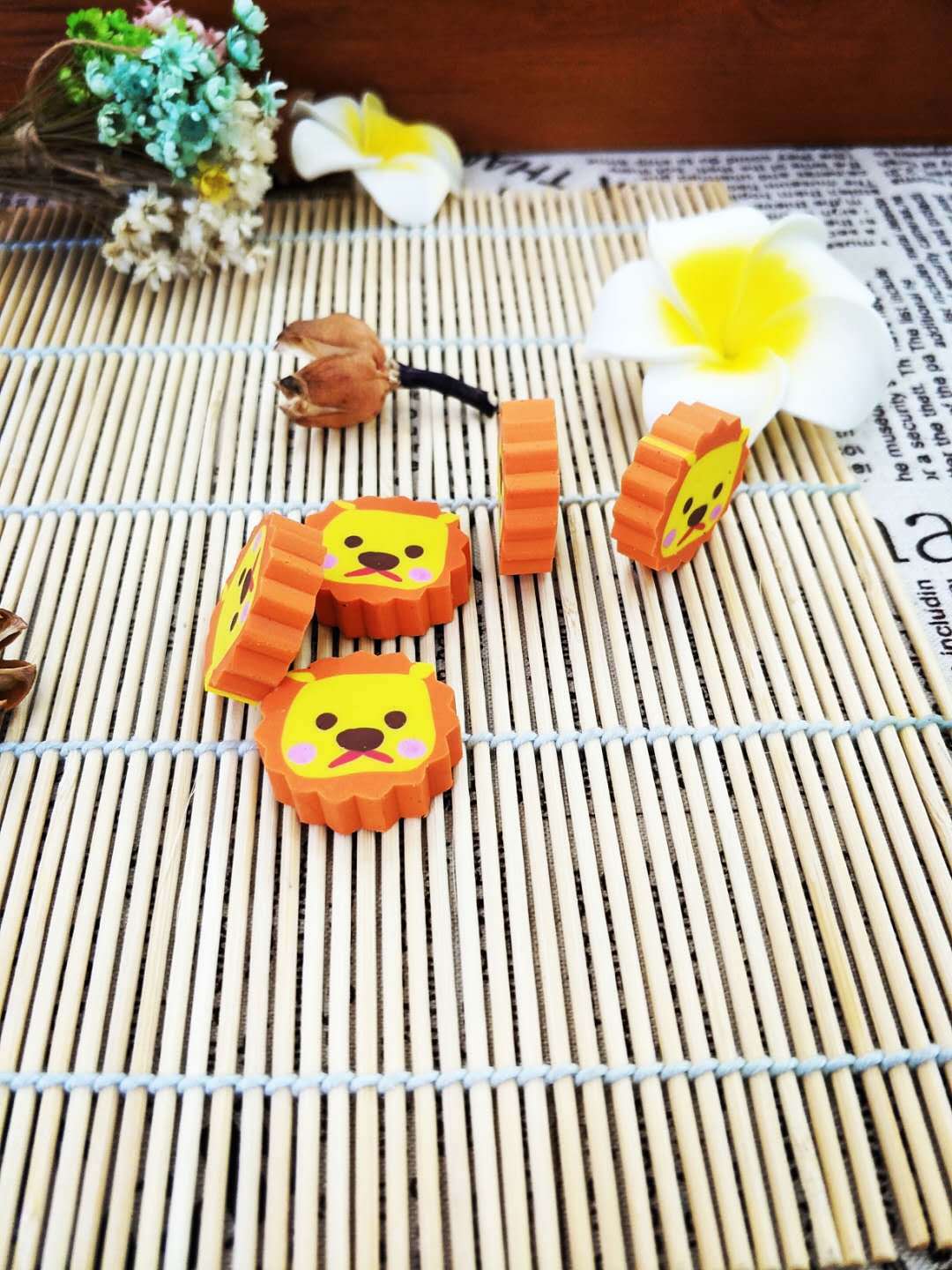 Cute Animal Candy All Kinds of Modeling Eraser Students Learn Specific Rubber Factory Wholesale Direct Sales