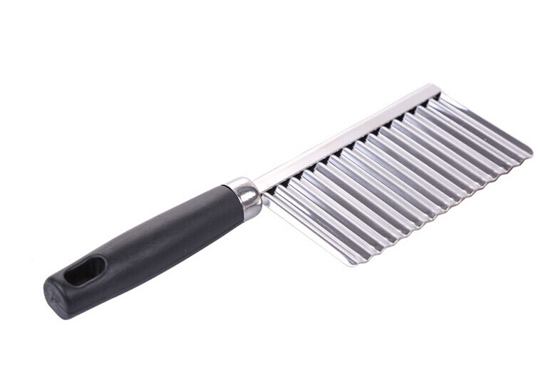Cut the potatoes wavy potato strip cutter knife kitchen gadget new exotic products Cut the potatoes wavy potato strip cutter knife kitchen gadget new exotic products