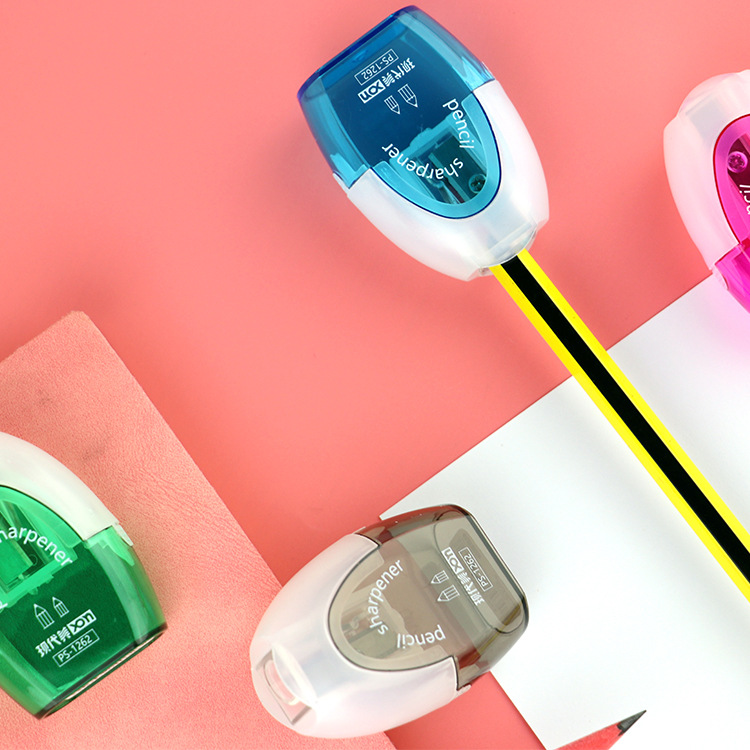 Modern Beauty 1262 New Student Single Hole Pencil Sharpener Penknife Factory Direct Sales Factory Wholesale