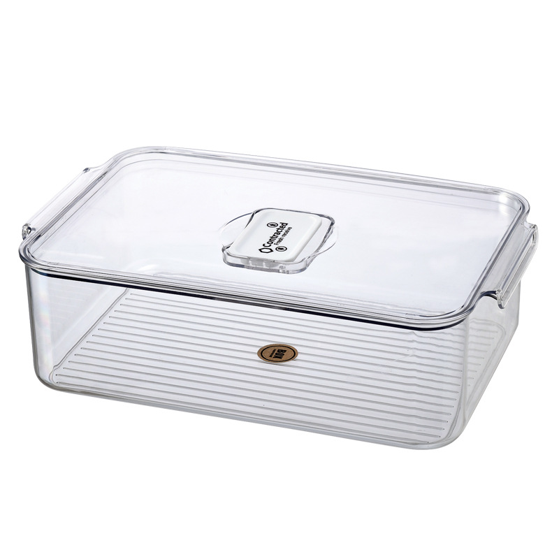 Refrigerator Storage Box Frozen Storage Household Food Fresh-Keeping Partition Drawer Type Egg Cutter Special Vegetable Finishing