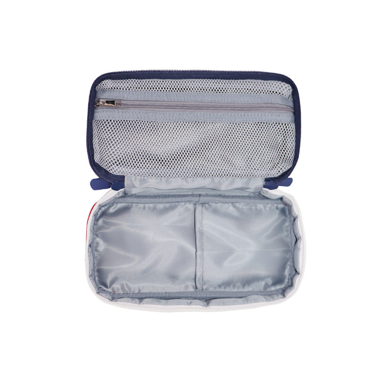 Large Capacity Elementary Students' Pencil Bag Simple Canvas Oxford Cloth Brush Storage Bag Neoprene Children's Stationery Box