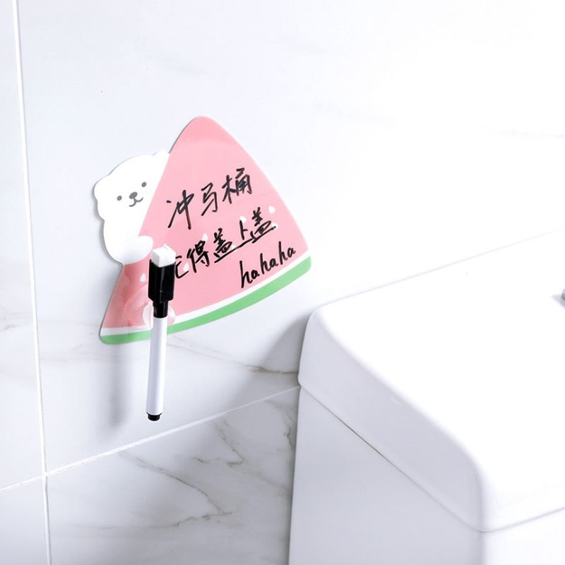 Refridgerator Magnets Erasable Message Board with Pen Paste Creative Cartoon Wall Decoration Message Sticker Writing Board Sticky Notes