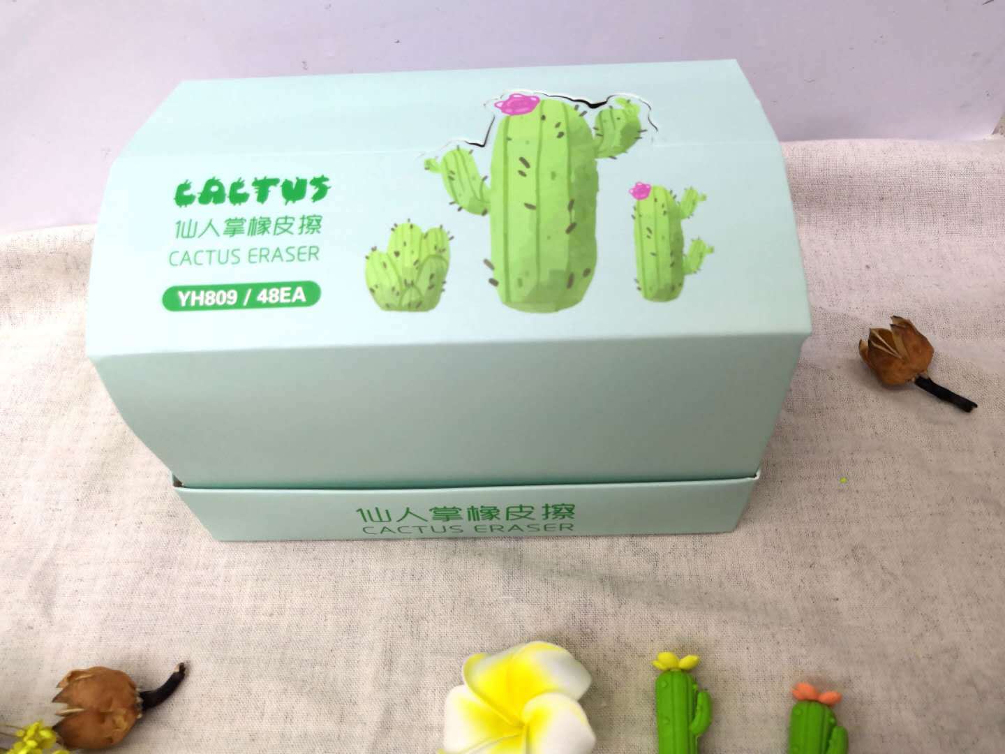 Creative Elementary School Student Mo Yi Eraser Cactus Eraser Office Stationery Student Exam Gift Creative Elementary School Student Mo Yi Eraser Cactus Eraser Office Stationery Student Exam Gift