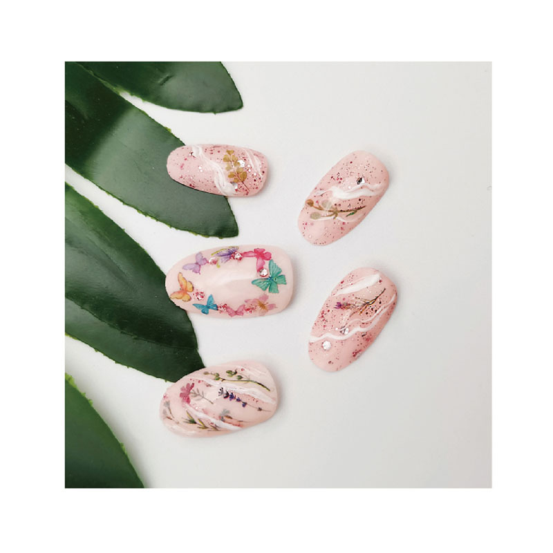 Factory Customized 3D Self-Adhesive Nail Stickers 5D Laser Relief Nail Ornament Cartoon Minimalist Nail Sticker Stickers