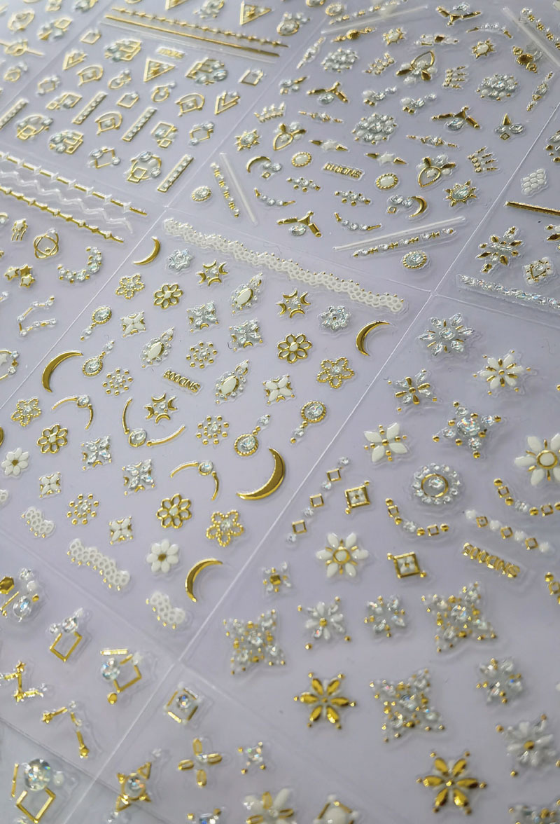 Factory Customized 3D Self-Adhesive Nail Stickers 5D Laser Relief Nail Ornament Cartoon Minimalist Nail Sticker Stickers Factory Customized 3D Self-Adhesive Nail Stickers 5D Laser Relief Nail Ornament Cartoon Minimalist Nail Sticker Stickers