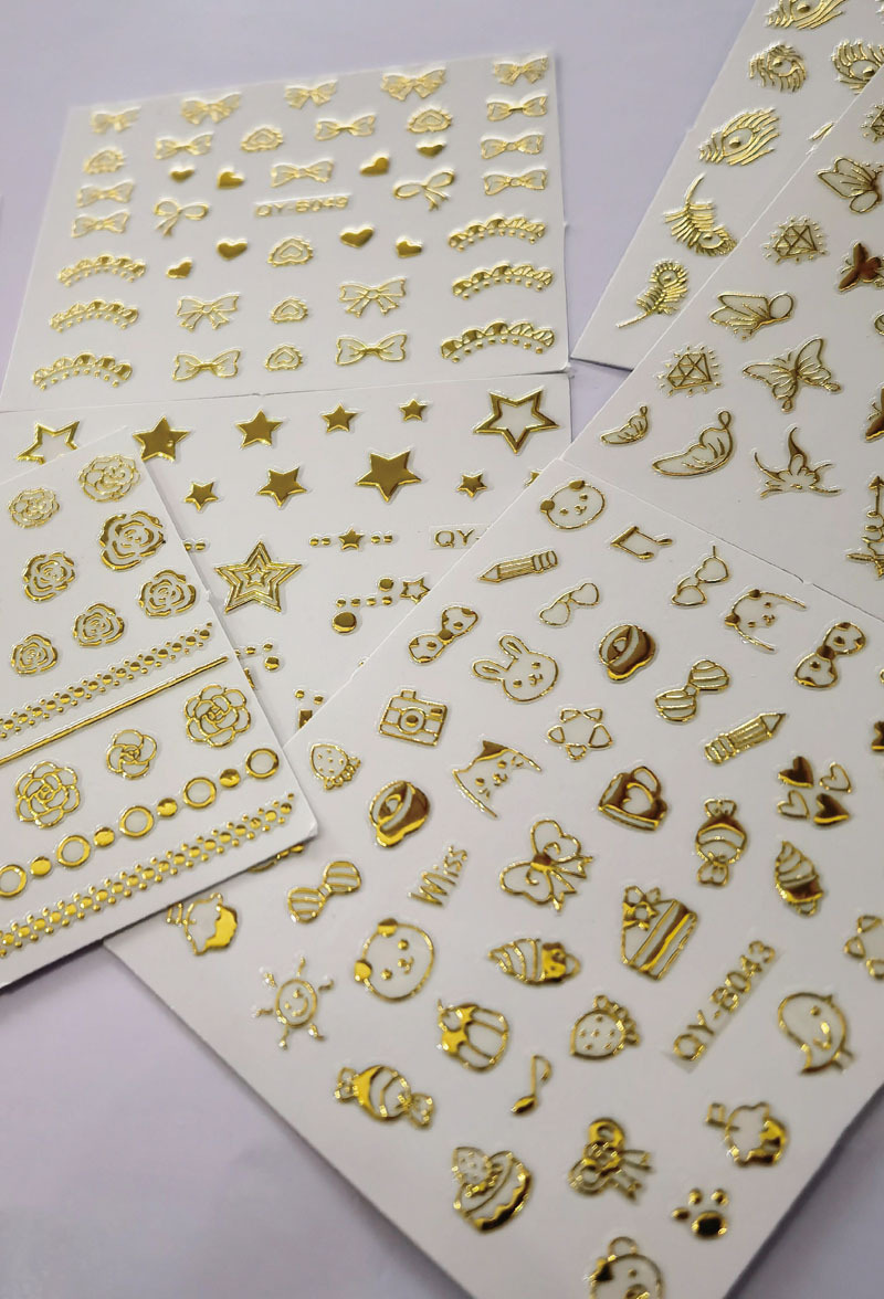 Factory Customized 3D Self-Adhesive Nail Stickers 5D Laser Relief Nail Ornament Cartoon Minimalist Nail Sticker Stickers Factory Customized 3D Self-Adhesive Nail Stickers 5D Laser Relief Nail Ornament Cartoon Minimalist Nail Sticker Stickers