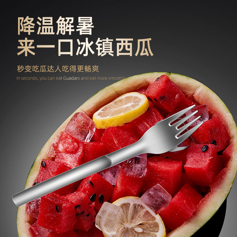Fruit Cutter Stainless Steel Watermelon Cutting Tool Watermelon Cut Hami Melon Slicer Fruit Splitter